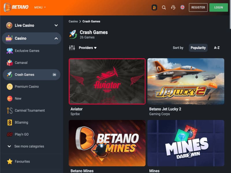 Вывод выигрыша из интернет казино Betano