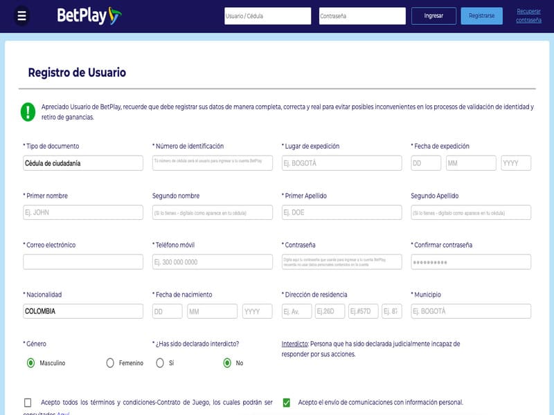 внести депозит в казино Betplay и играть в Aviator