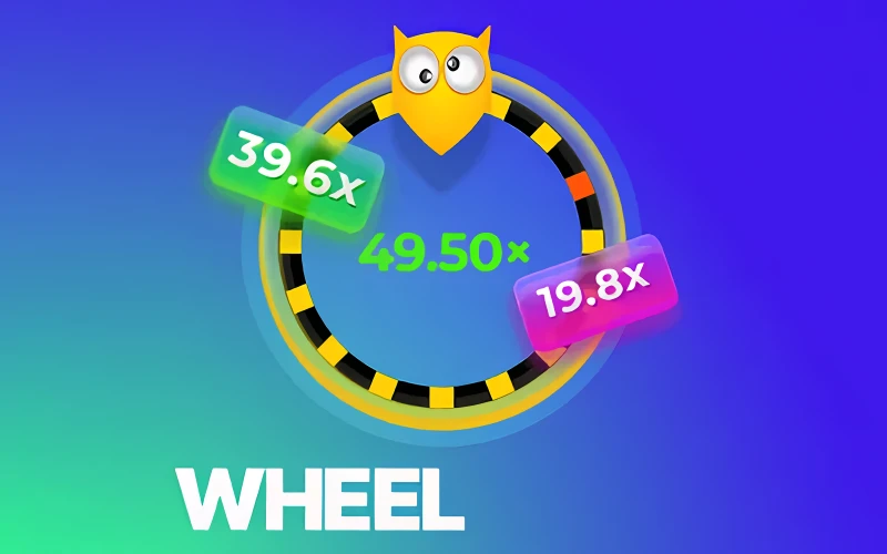 Enjoy the unique blend of roulette and slots in Wheel at BC Game.