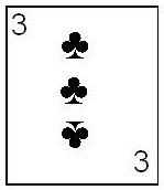 Single card combination in Big Three Single card combination in Big Three