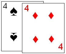 Two card combination