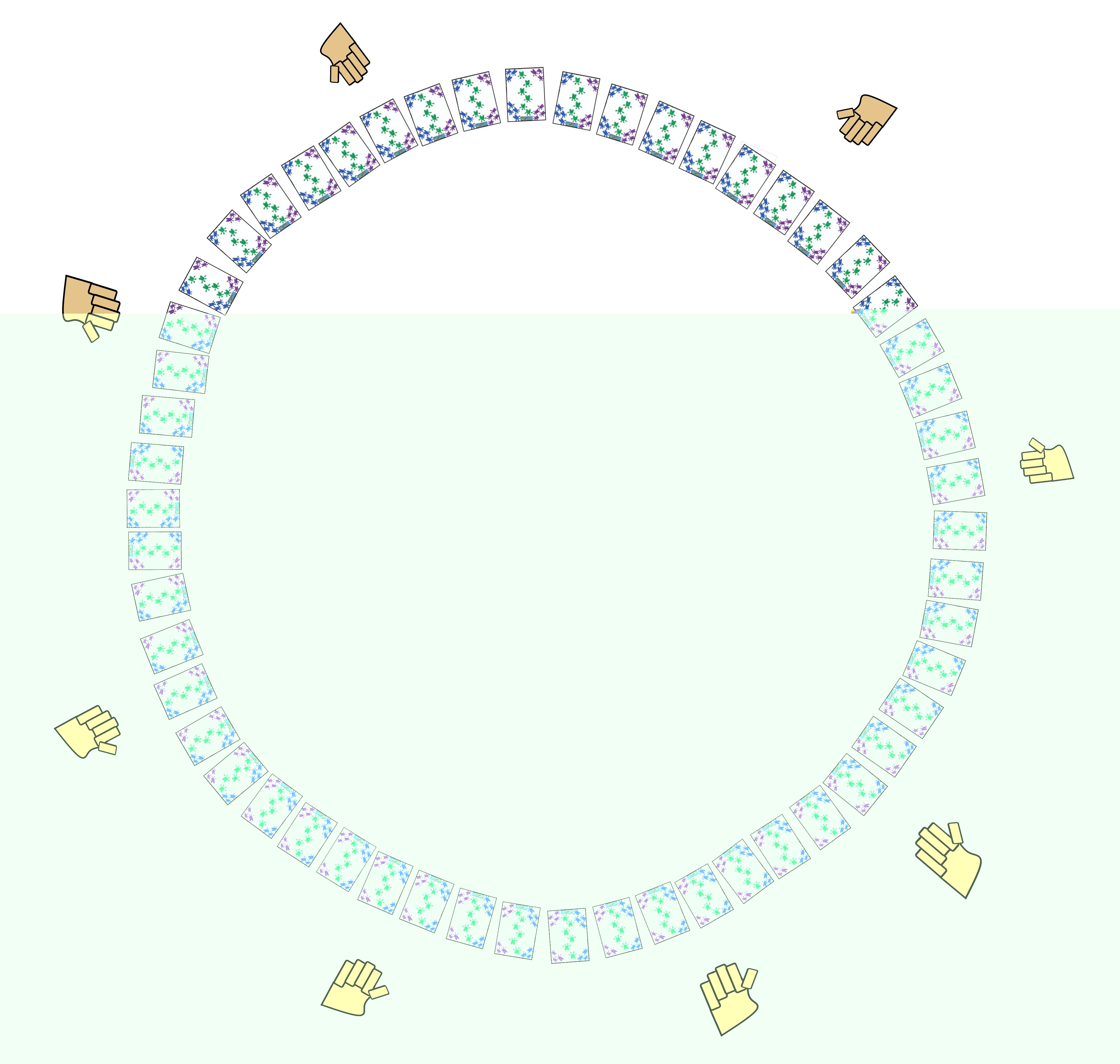 Initial layout for Buta No Shippo
