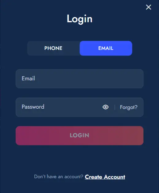 BlueChip login